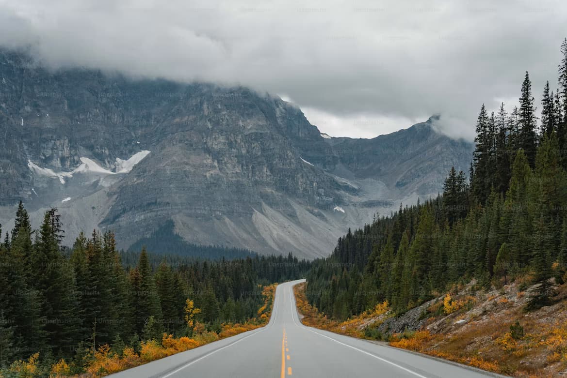 Scenic Road Trip landscape