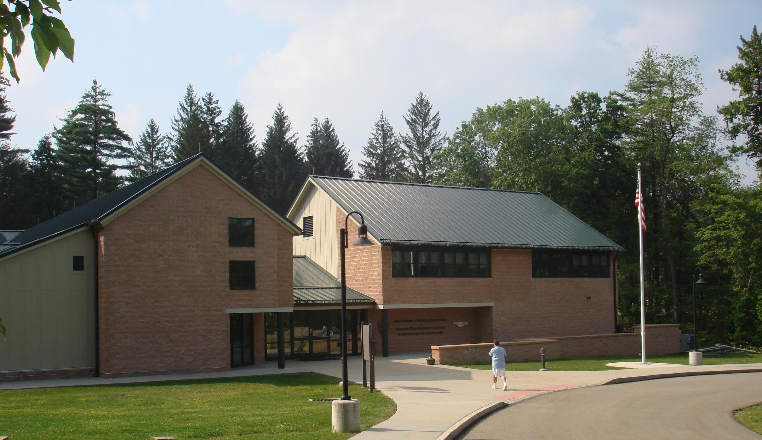 Exterior of Fort Necessity Visitor Center