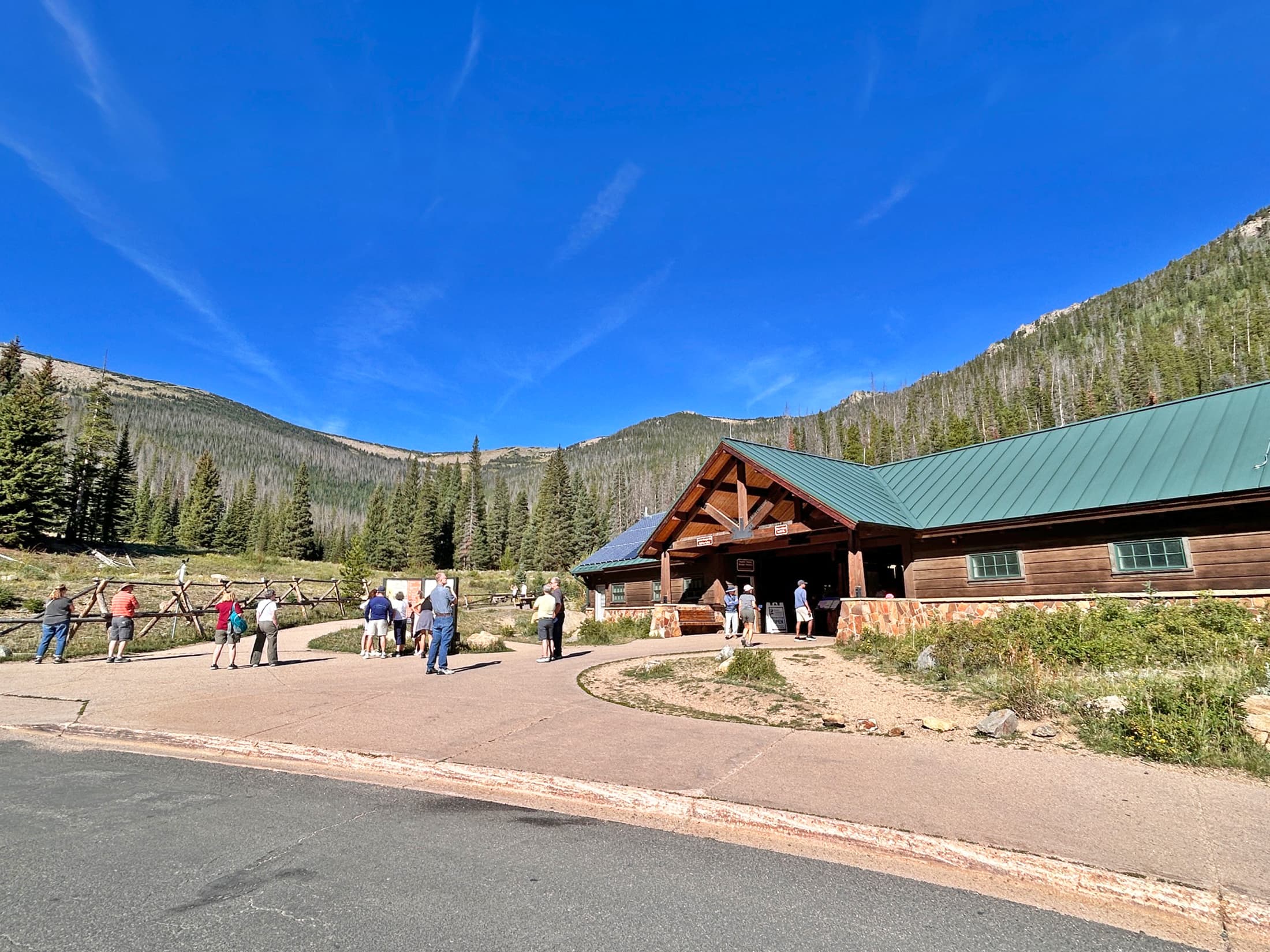 Hidden Valley building and restrooms
