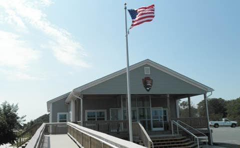 Ranger Station and Campground Office Exterior View