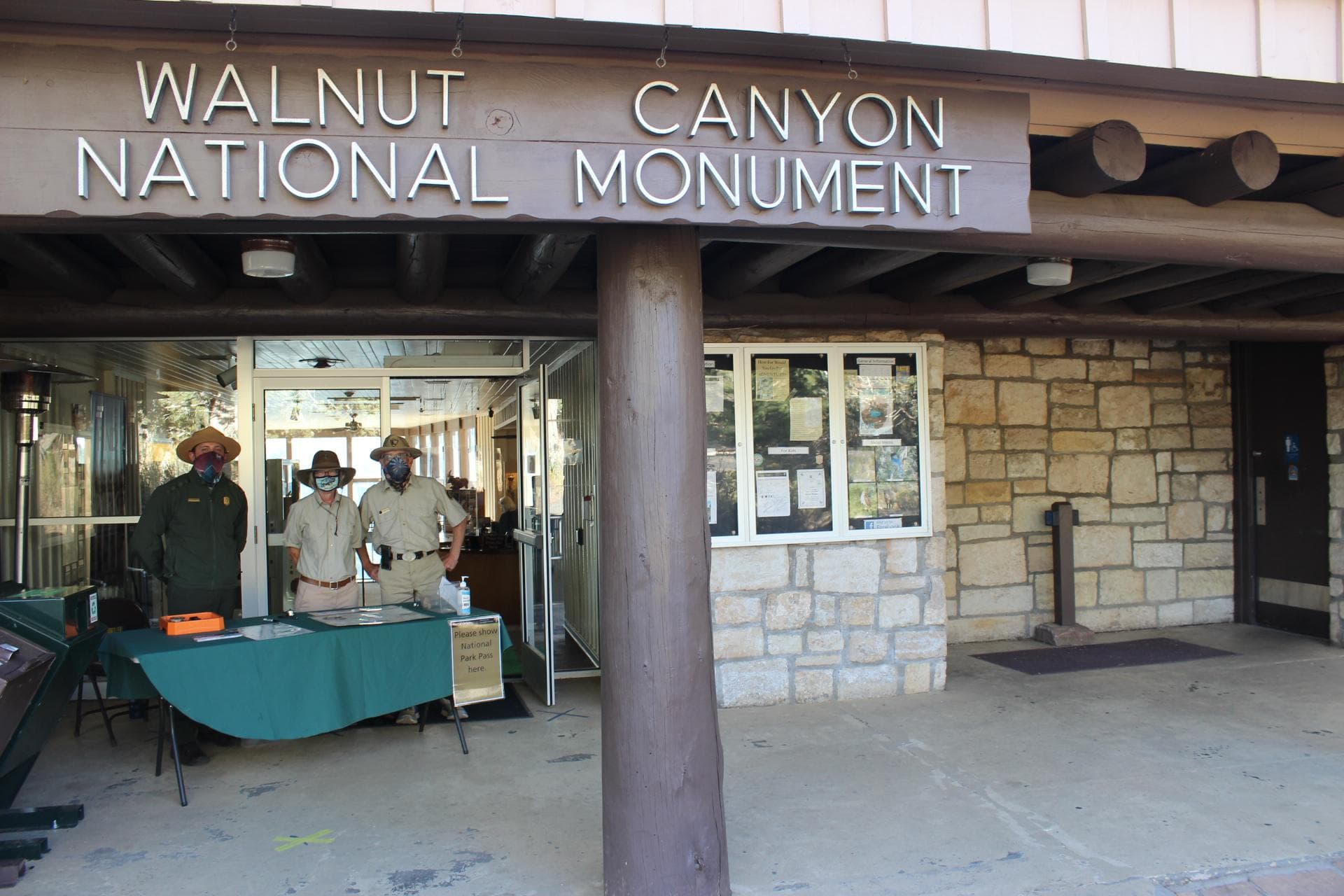 Walnut Canyon's Historic Visitor Center
