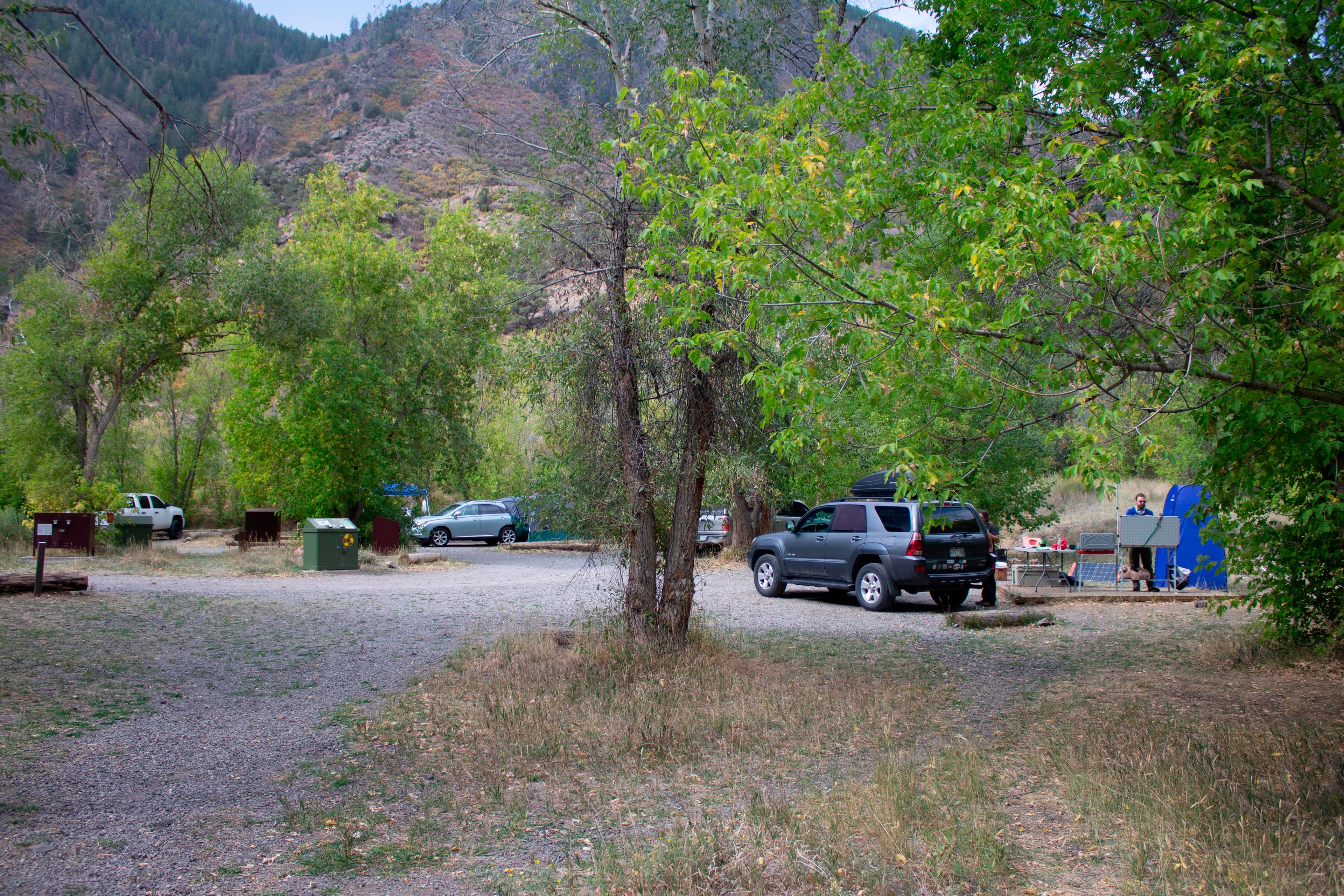 East Portal Campground - Sites with vehicle access
