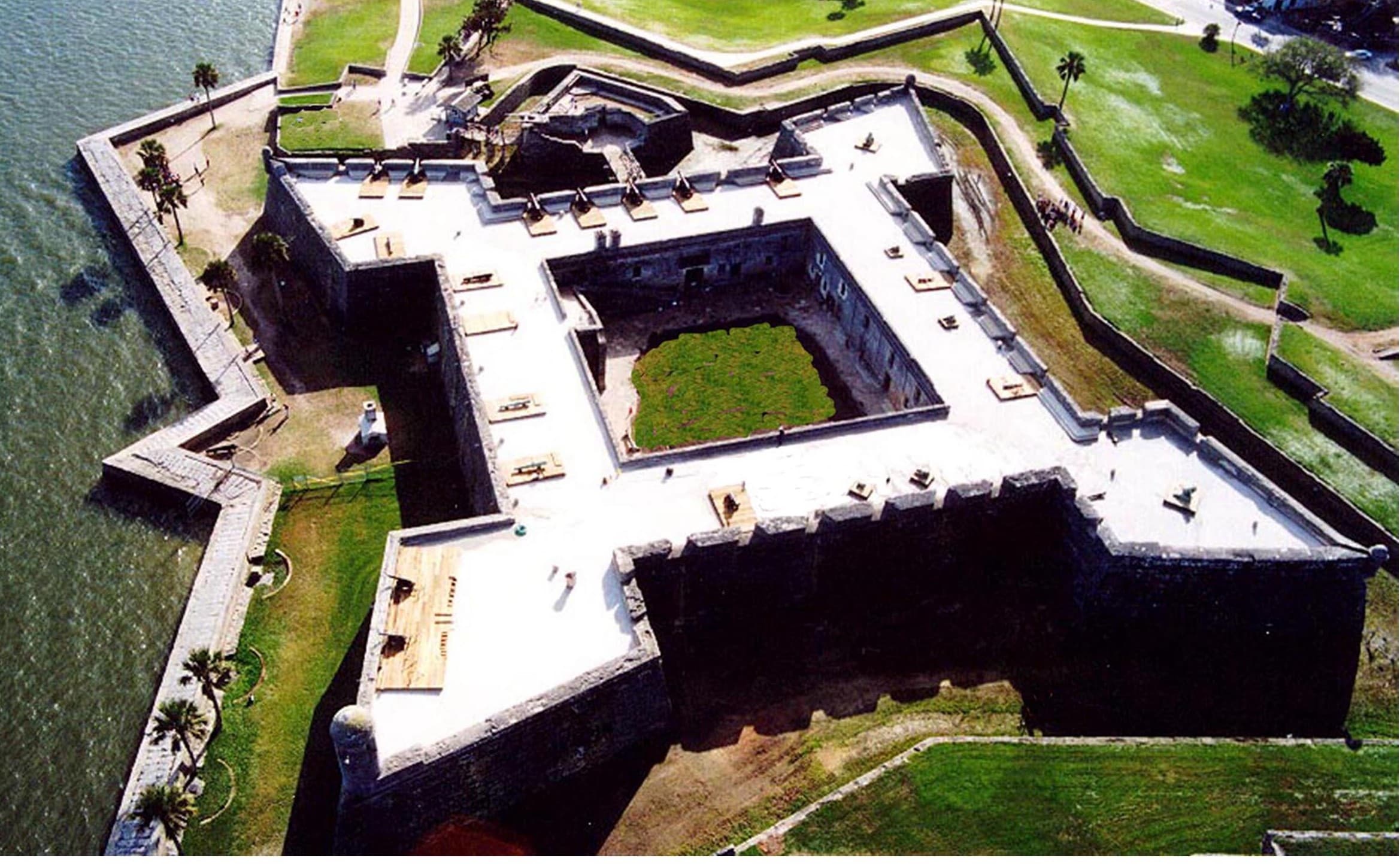 Aerial Photograph of the Castillo